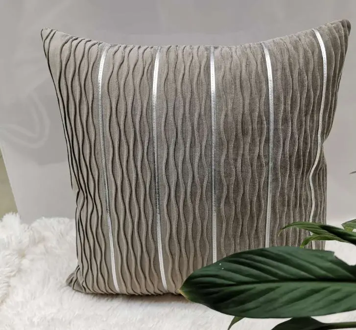 Housse de Coussin Luxe Velours STRIPE