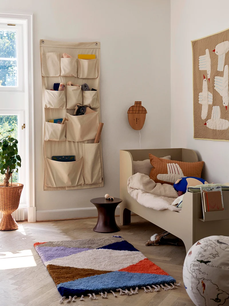 Canvas XL Wall Pockets - Off-white