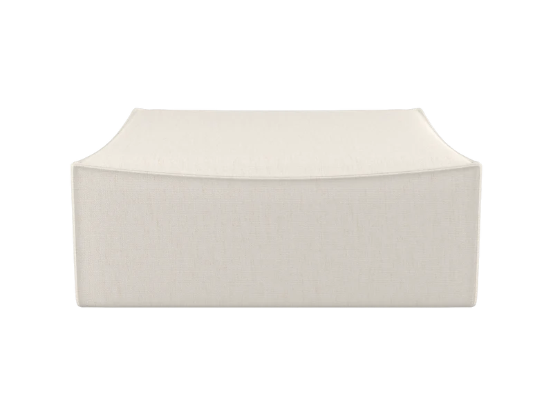 Catena Pouf Square L500 - Bouclé - Off-White