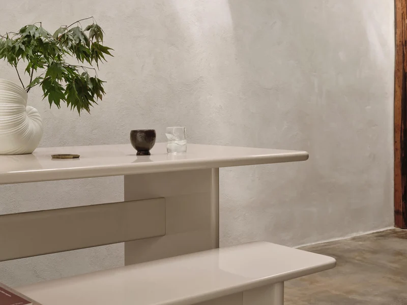 Rink Dining Table - 240 x 90 - Eggshell