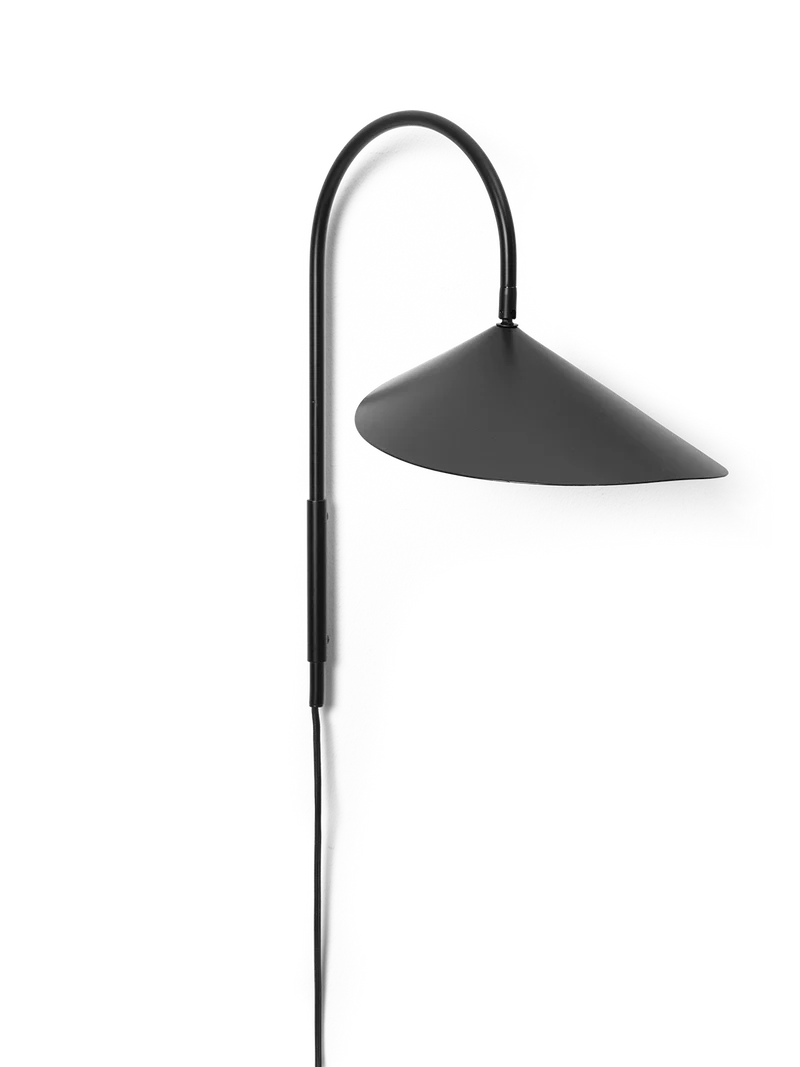Arum Swivel Wall Lamp - Black
