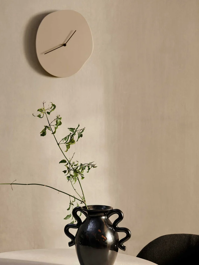 Melt Wall Clock - Cashmere