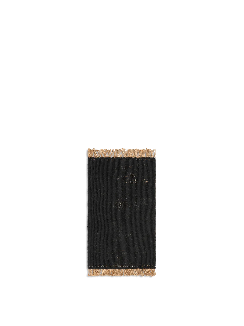 Block Mat - Black/Natural