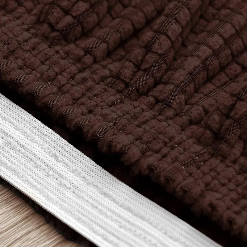 Housse Pour Fauteuil Crapaud Jacquard Marron