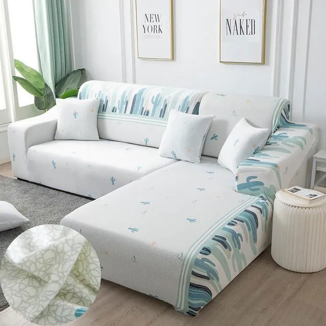 Housse de Canapé d'Angle Extensible Sacramento