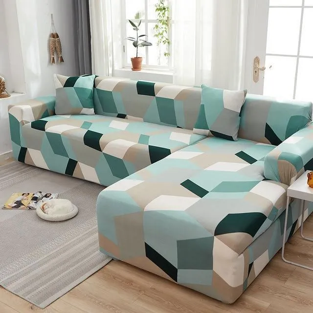 Housse de Canapé d'Angle Extensible Héra