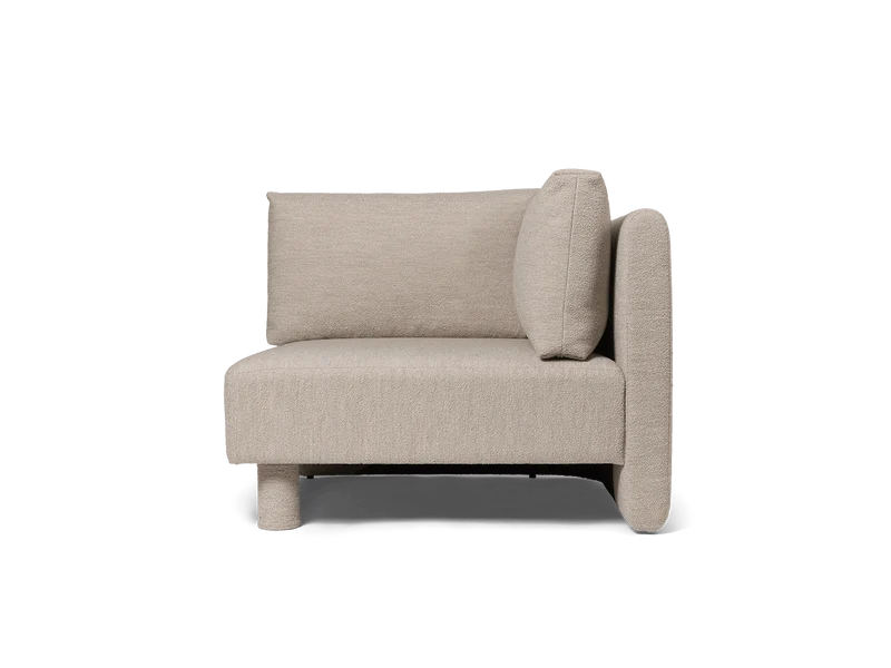 Dase Sofa Corner - Soft Bouclé - Natural
