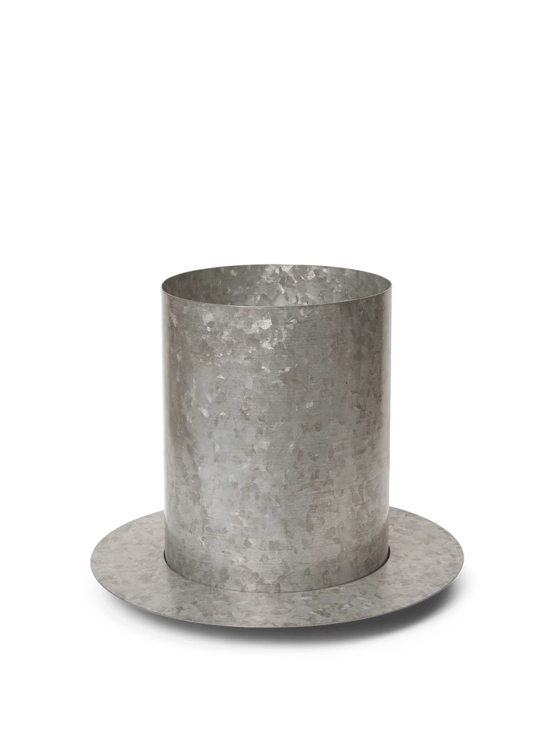 Auran Pot - Galvanized