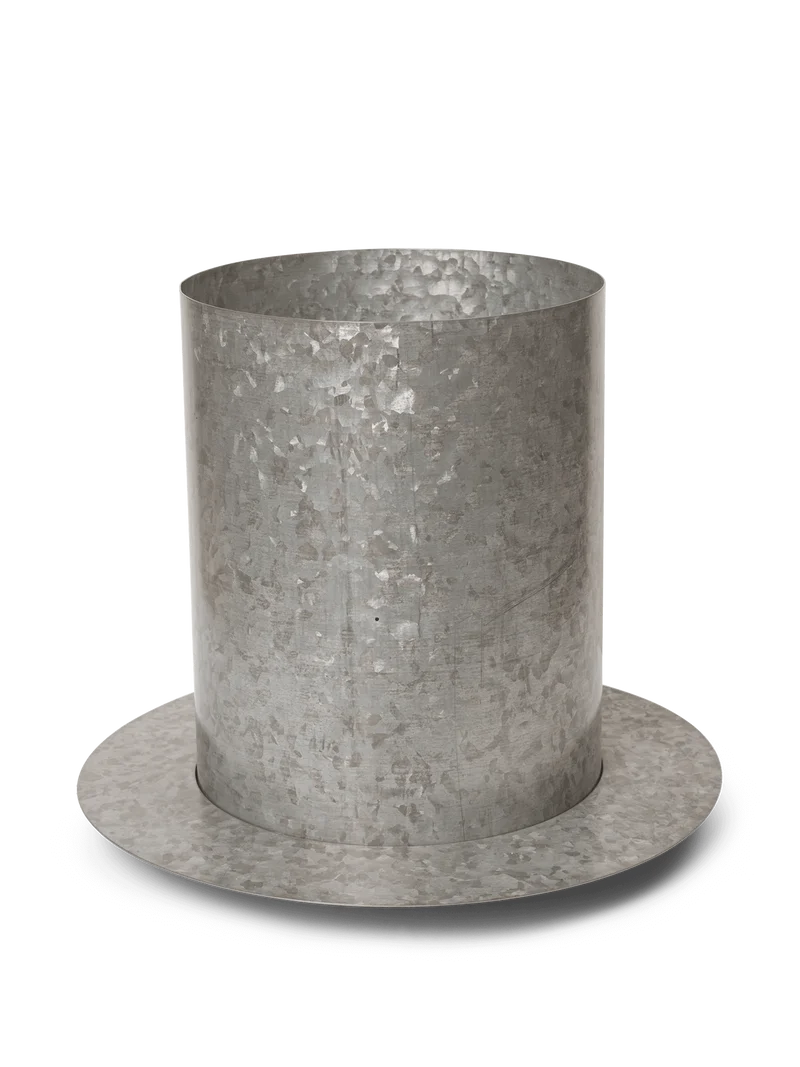 Auran Pot - Galvanized