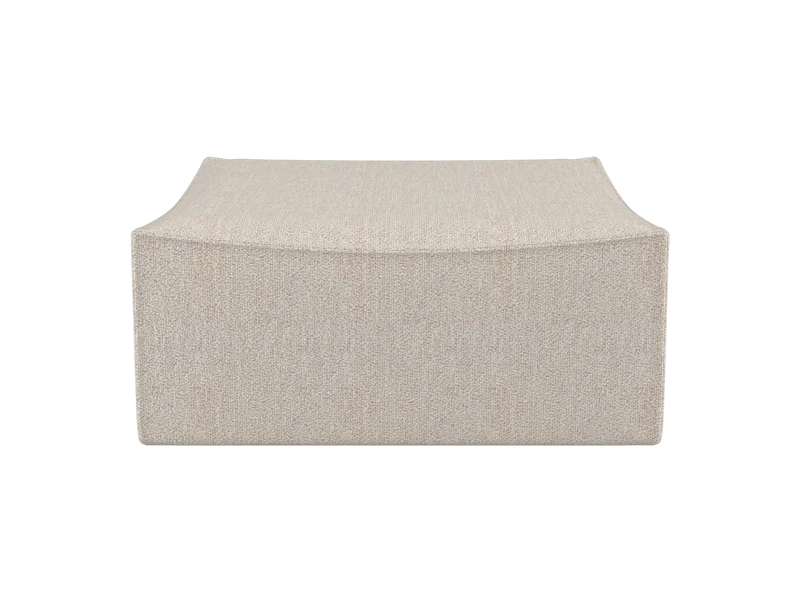 Catena Pouf Square S500 - Soft Bouclé - Natural