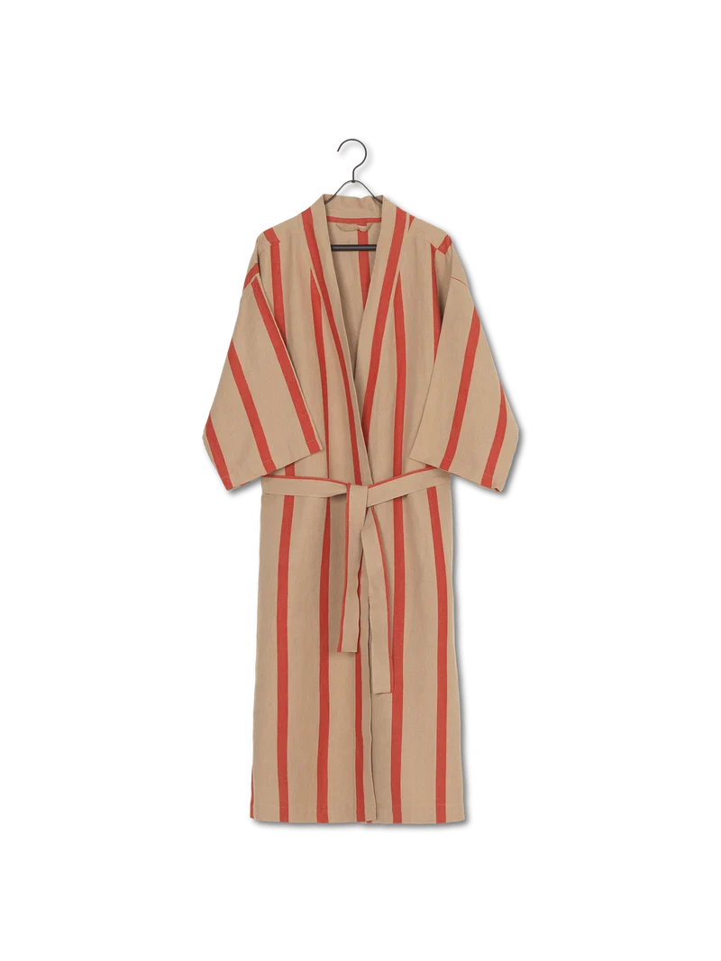 Field Robe - Camel/Red