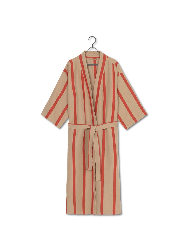 Field Robe - Camel/Red