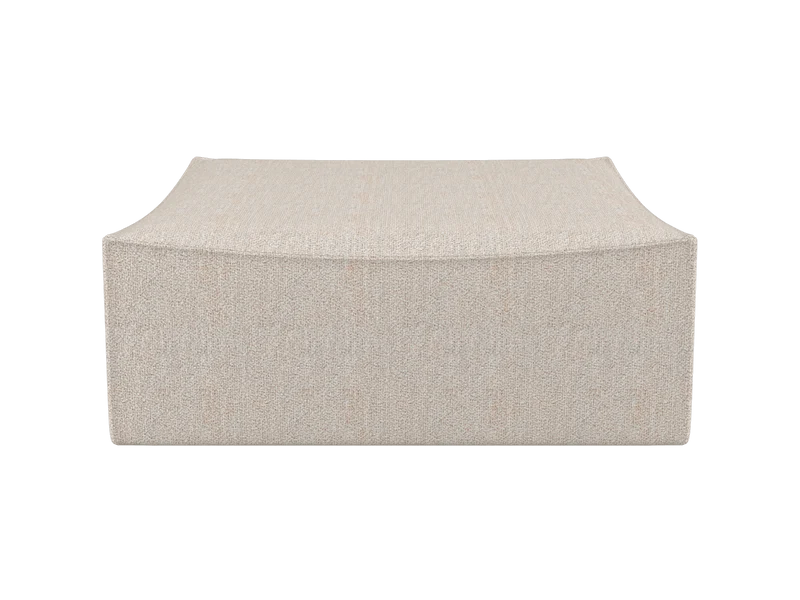 Catena Pouf Square L500 - Soft Bouclé - Natural