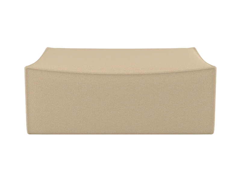 Catena Pouf Rectangular L501 - Hallingdal - Beige