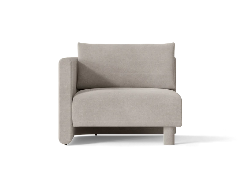 Dase Sofa Armrest Left - Cotton Linen - Natural