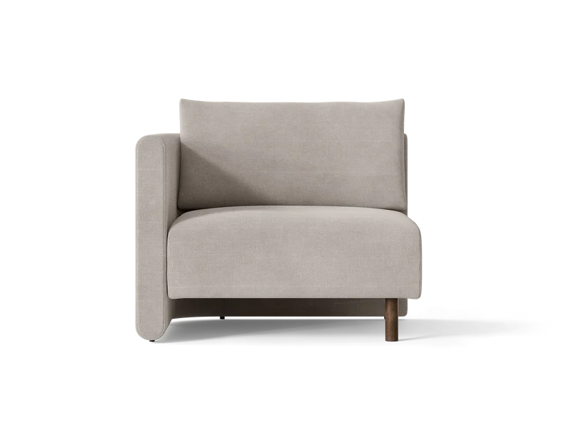 Dase Sofa Armrest Left - Cotton Linen - Natural