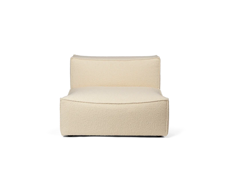 Catena Sofa Center L100 - Nordic Bouclé - Off-White
