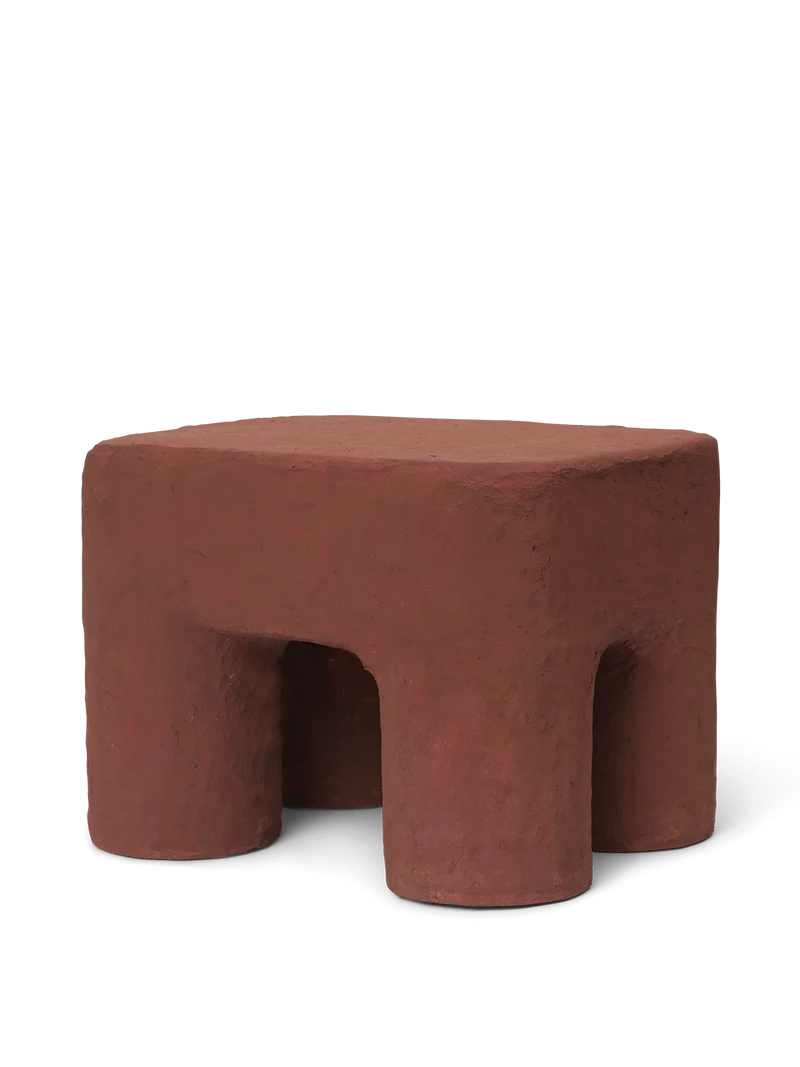 Podo Stool - Red Brown