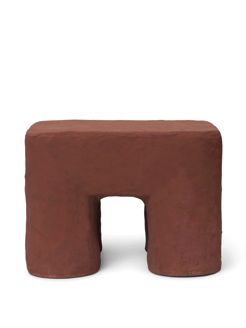 Podo Stool - Red Brown