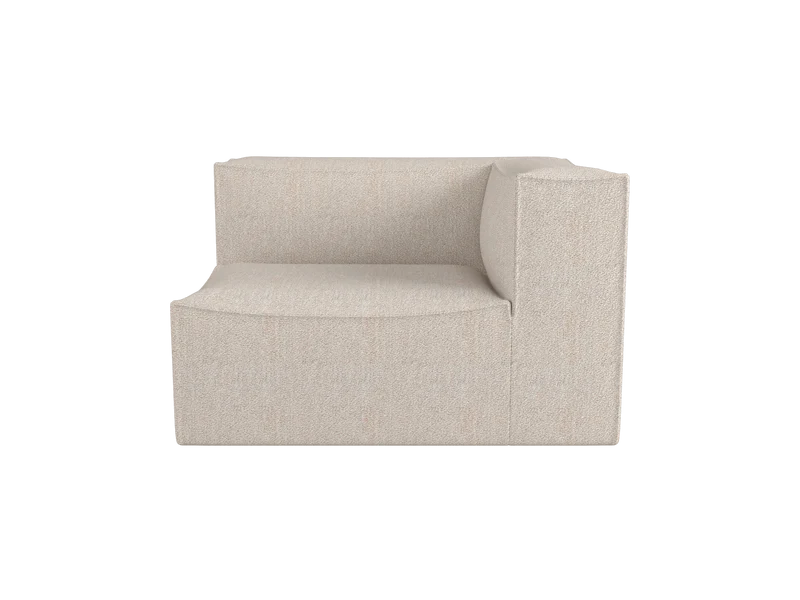 Catena Sofa Armrest Right S401 - Soft Bouclé - Natural