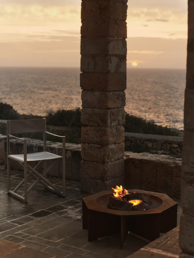 Otte Fire Pit - Rust