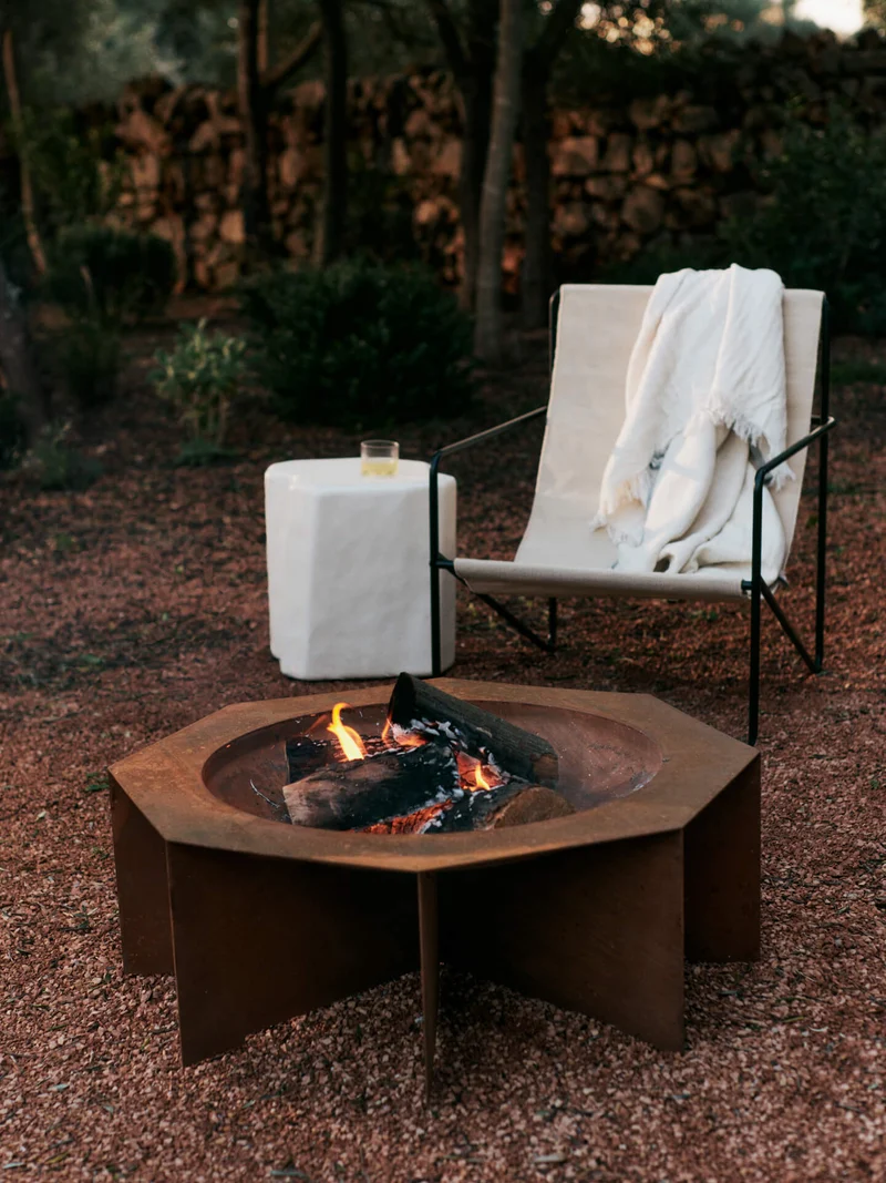 Otte Fire Pit - Rust
