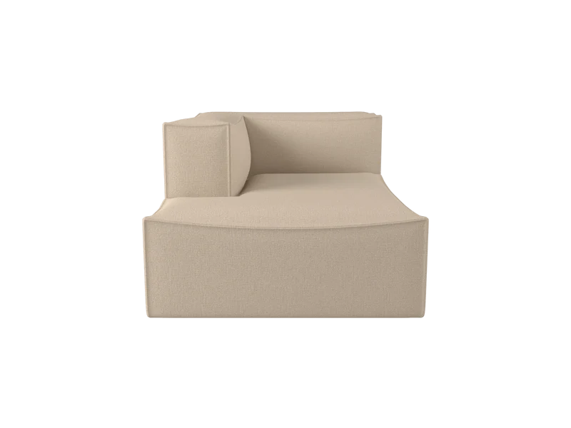 Catena Sofa Chaise Longue Left L600 - Rich Linen - Natural