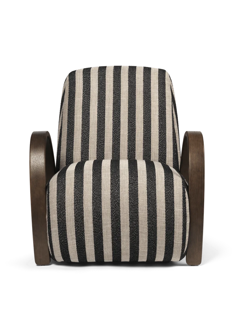 Buur Lounge Chair - Louisiana - Sand/Black