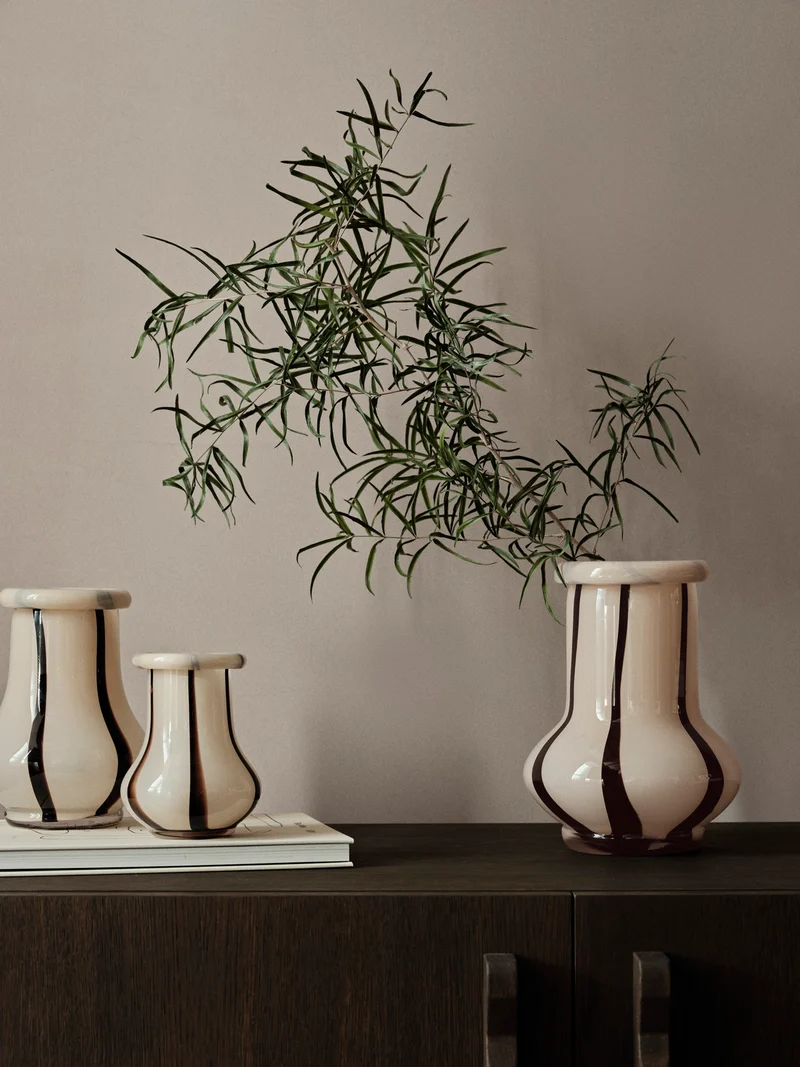 Riban Vase - Medium - Cream