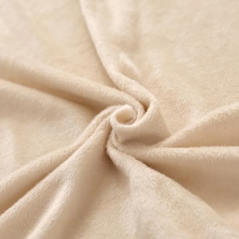 Housse de Canapé Clic Clac et Bz Velours Beige