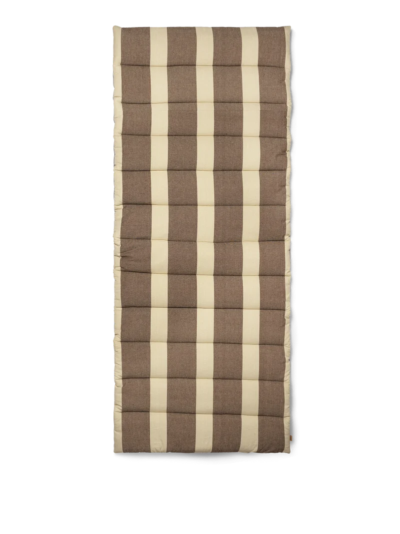 Strand Quilted Mattress - Carob Brown/Parchment