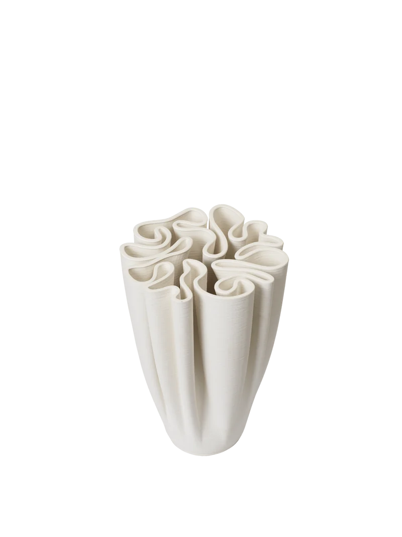 Dedali Vase - Large - Off-White