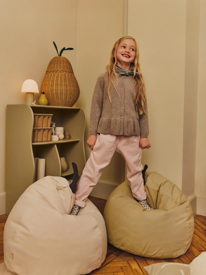 Slope Bookcase - Cashmere