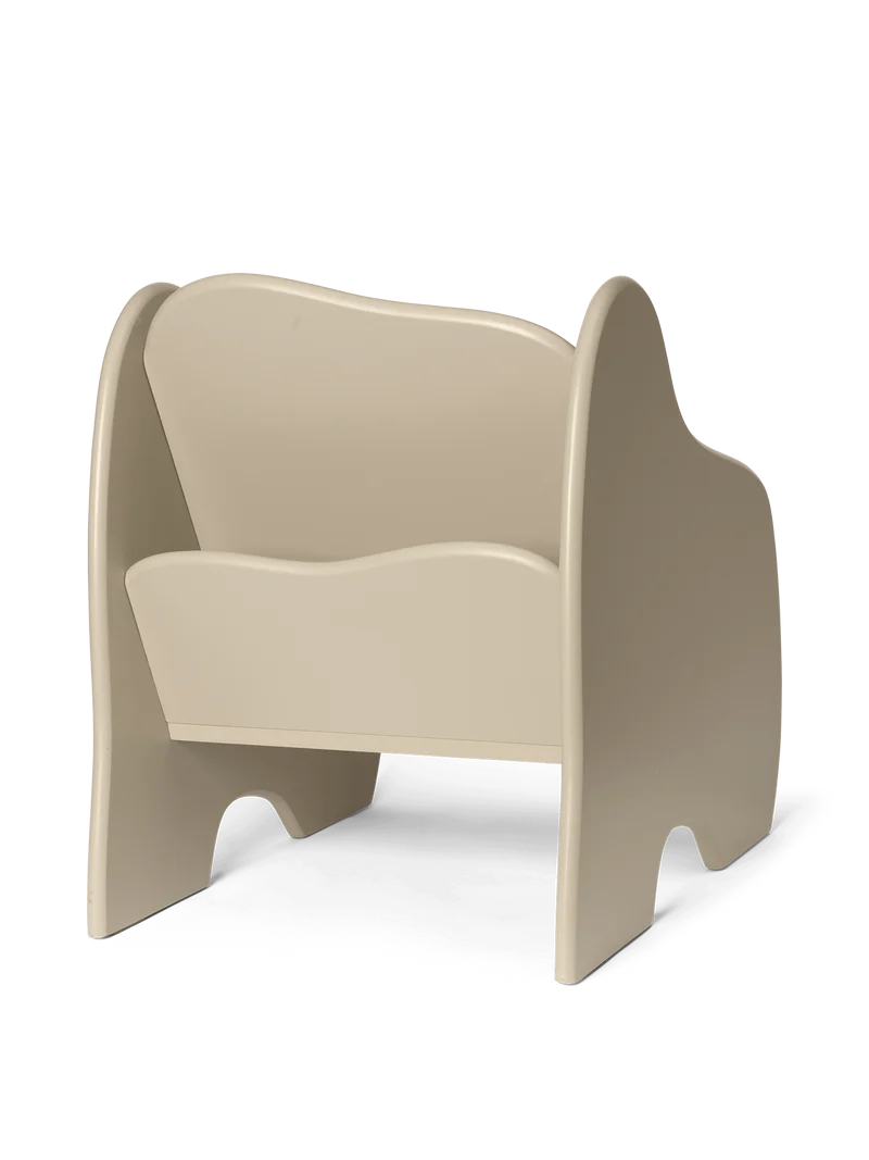 Slope Lounge Chair - Cashmere