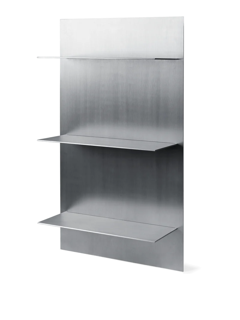 Lager Wall Shelf - Triple - Large - Aluminium