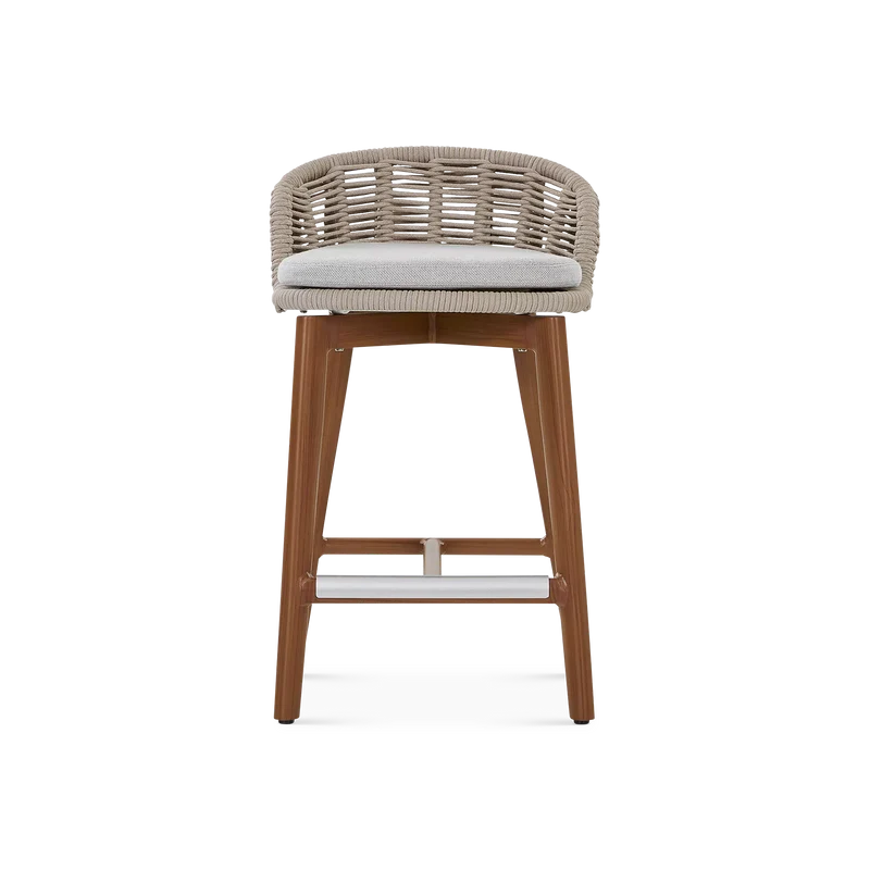Paris Brest - Outdoor Rope Counter Height Stool