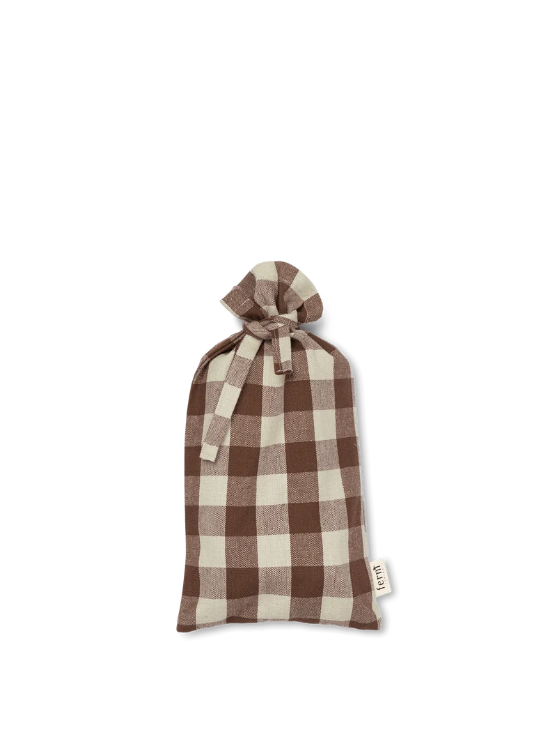 Bothy Check Napkins - Set of 4 - Cinnamon/Grey Green