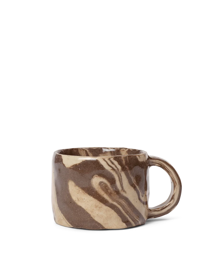 Ryu Mug - Low - Sand/Brown
