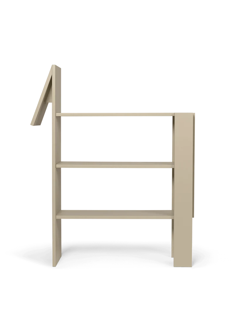 Horse Bookcase - Cashmere