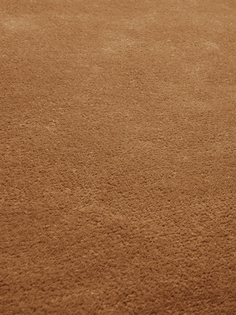 Stille Tufted Rug - Round - Toffee