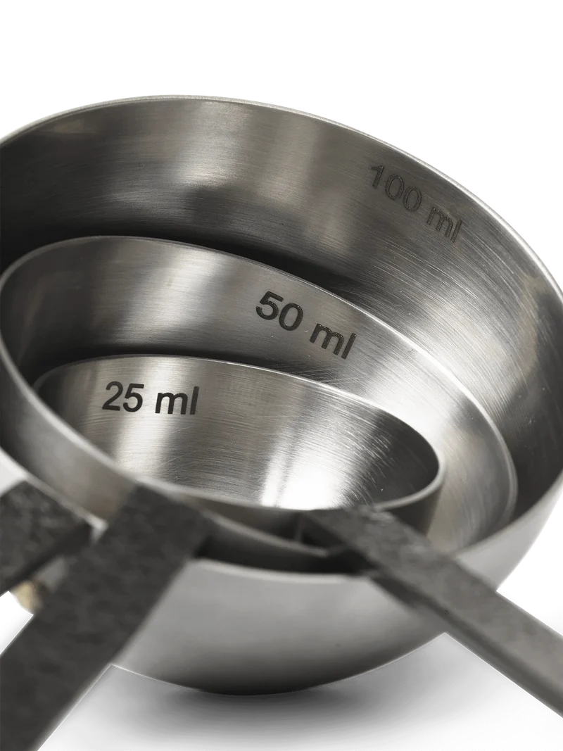Obra Measuring Spoons - Set of 3 - Stainless Steel