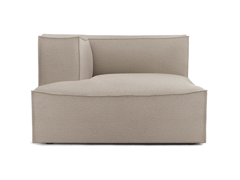 Catena Sofa Chaise Longue Left L600 - Cotton Linen - Natural