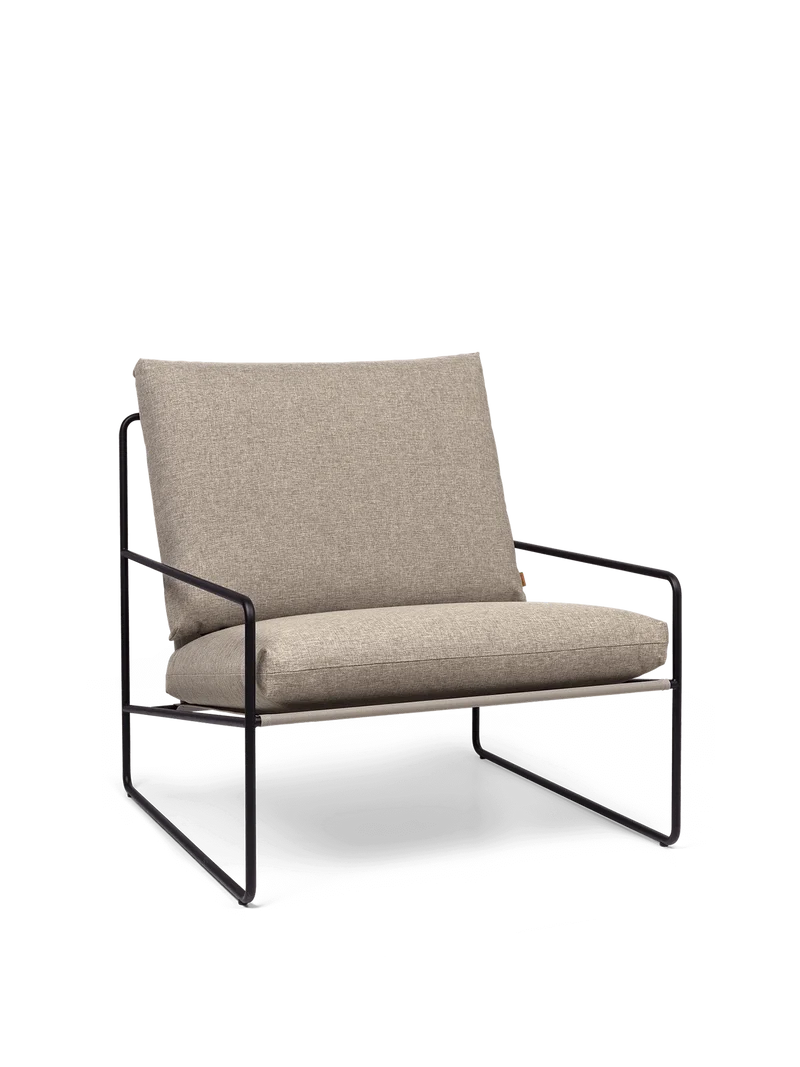 Desert 1-seater - Black - Dolce - Dark Sand