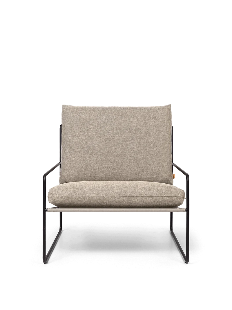 Desert 1-seater - Black - Dolce - Dark Sand
