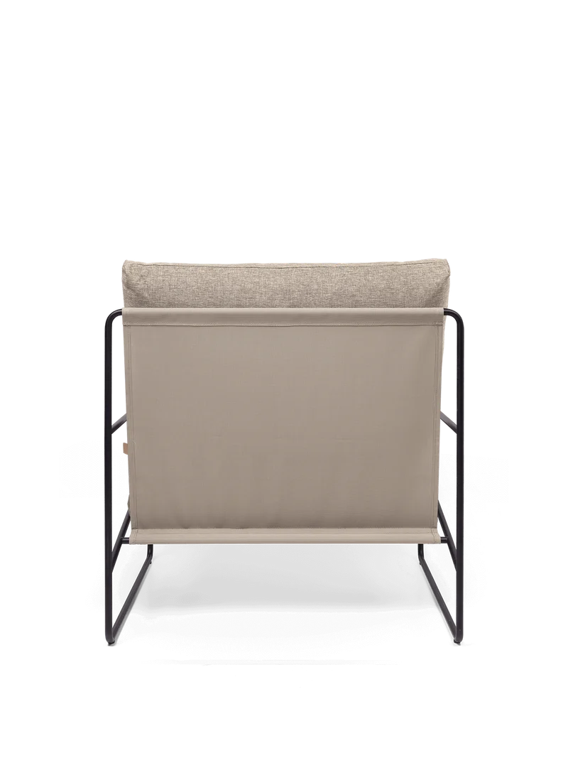 Desert 1-seater - Black - Dolce - Dark Sand