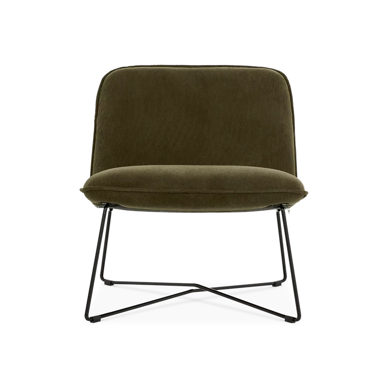 Fly - European-Made Velvet-Upholstered Chair by Furninova