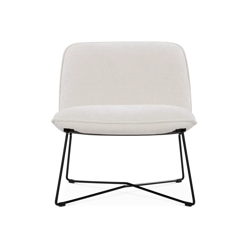 Fly - European-Made Velvet-Upholstered Chair by Furninova