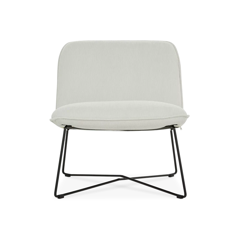 Fly - European-Made Velvet-Upholstered Chair by Furninova
