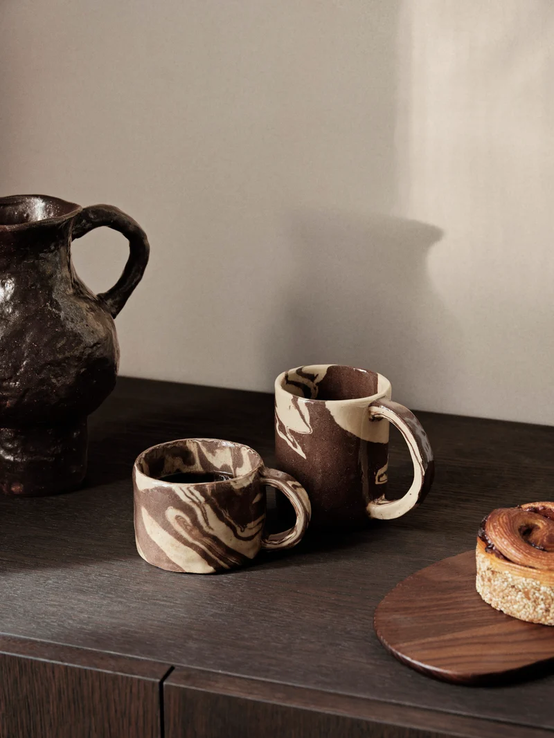 Ryu Mug - Tall - Sand/Brown