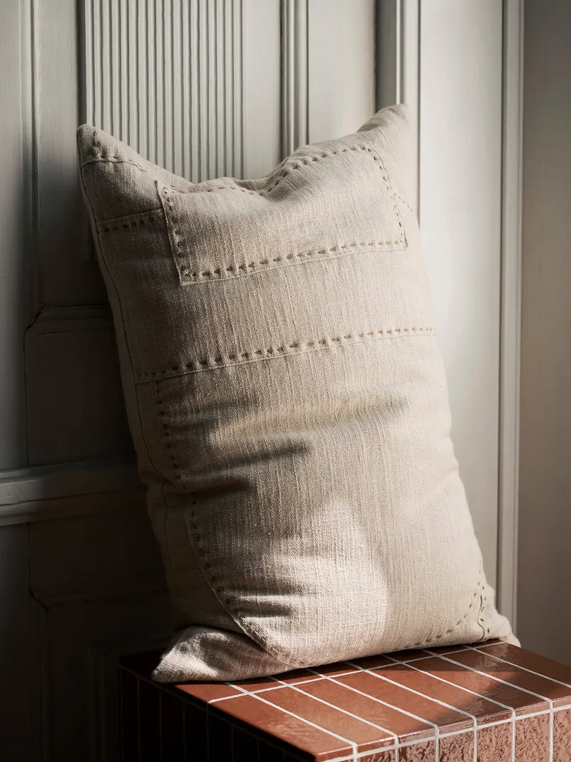 Darn Cushion - Rectangular - Natural